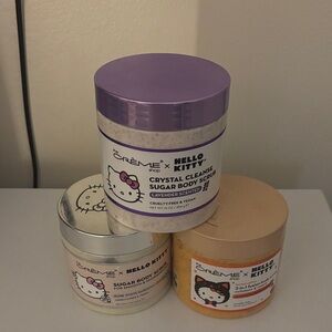 The Crème Shop Hello Kitty Sugar Body Scrub Set